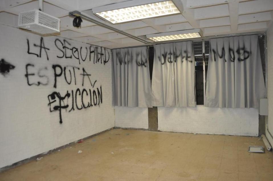 La FES Acatlán fue entregada anoche tras el paro de labores por el 2 de octubre. | Twitter @FES_ACATLAN