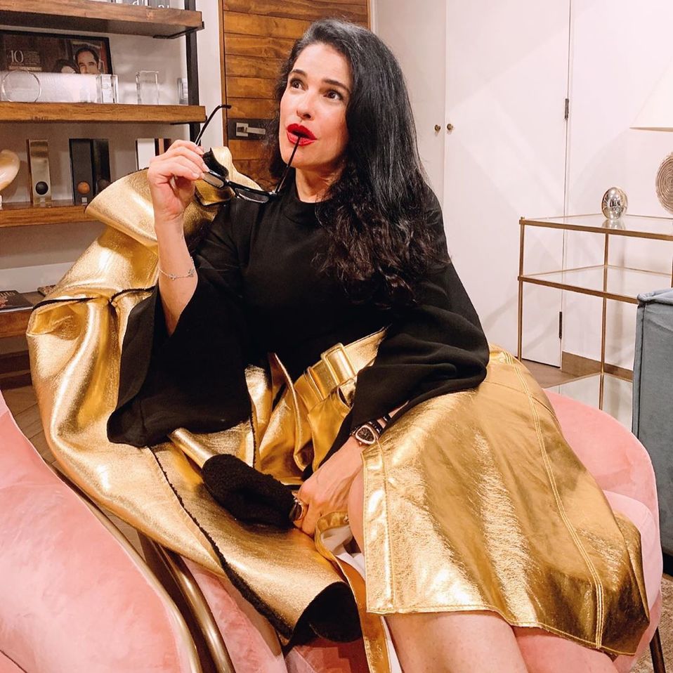 Martha Debayle incursiona en el mundo de la moda (Instagram).