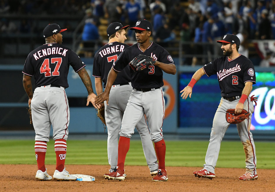Nationals empataron la serie con los Ddogers (Reuters)