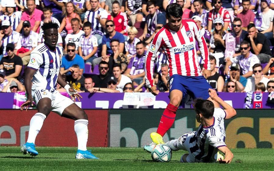 Atlético de Madrid empata ante el Valladolid y son segundos en La Liga ...