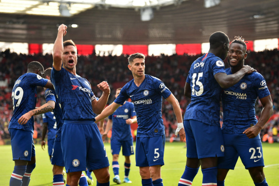 Chelsea goleó al Southampton (AFP)