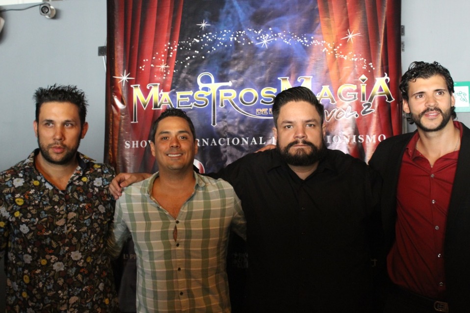 Invitan a show Maestros de la Magia en el Galerías (COrtesía)
