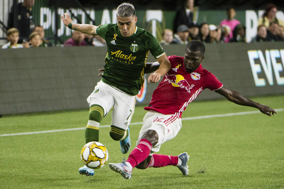 Brian Fernández, jugador del Portland Timbers de la MLS (Reuters)