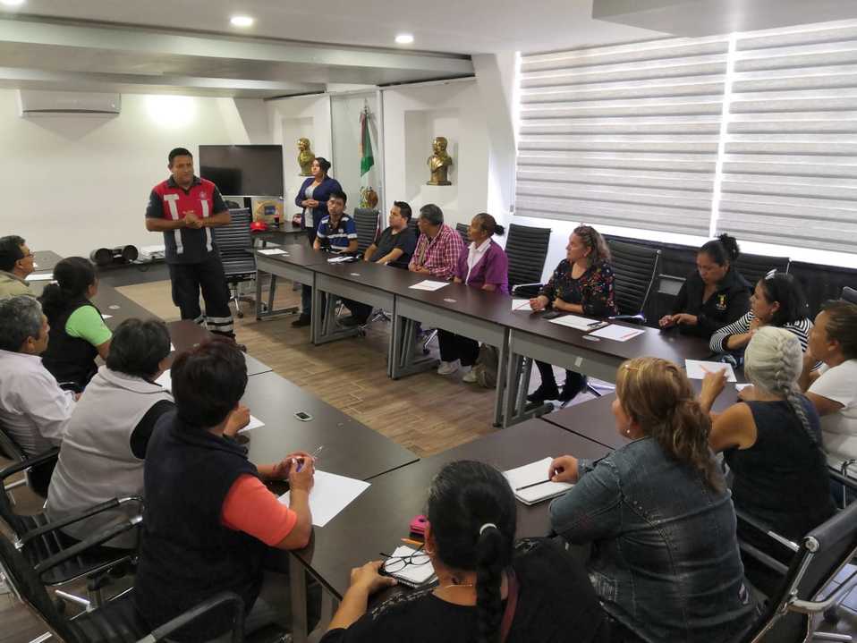Capacitación a personal al servicio de la Presidencia Municipal