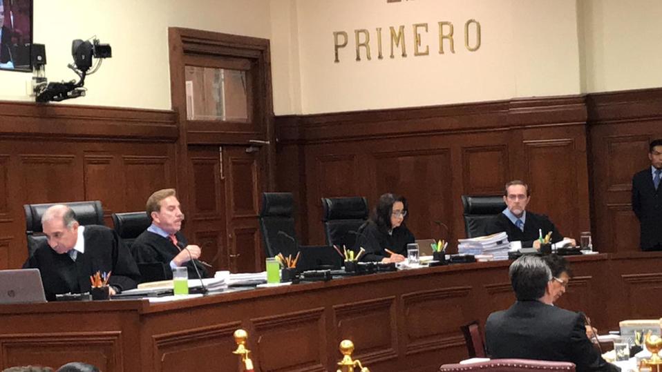Eduardo Medina Mora no acudió a la sesión pública de la Corte. (José Antonio Belmont)