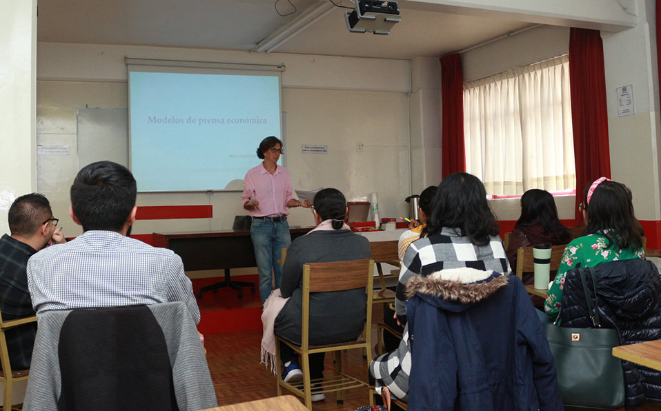 El encuentro se llevará a cabo los días 29 y 30 de octubre en la Escuela de Periodismo Carlos Septién García. (Facebook CarlosSeptienG)