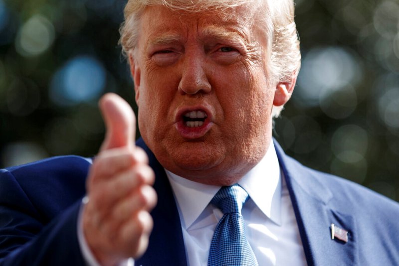 "¡Lo he hecho antes!", amenazo el presidente estadunidense. (AP)