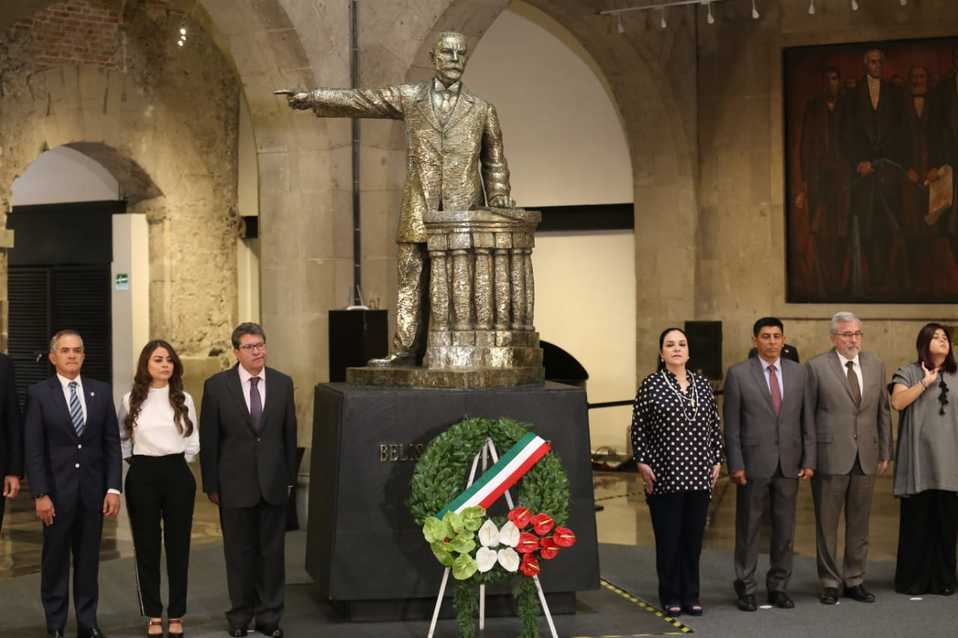 Ricardo Monreal participó en un homenaje al senador Belisario Domínguez/Héctor Téllez.