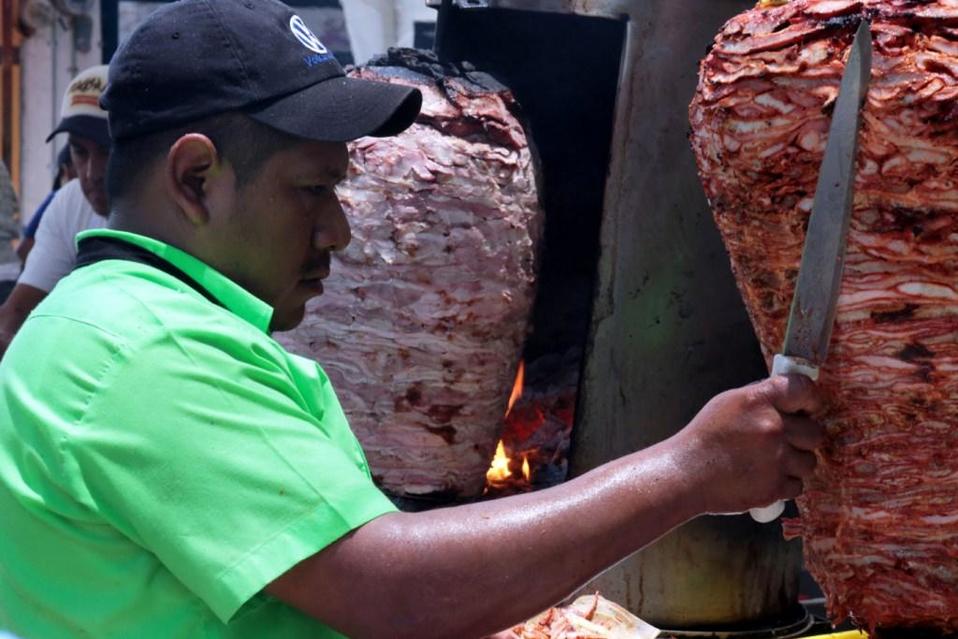 Tacos al pastor durante la Feria del Taco en Morelos (Cuartoscuro)