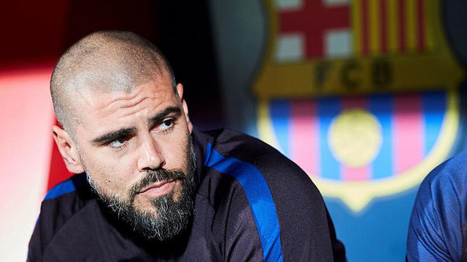 Víctor Valdés fue despedido por el Barcelona (EFE)