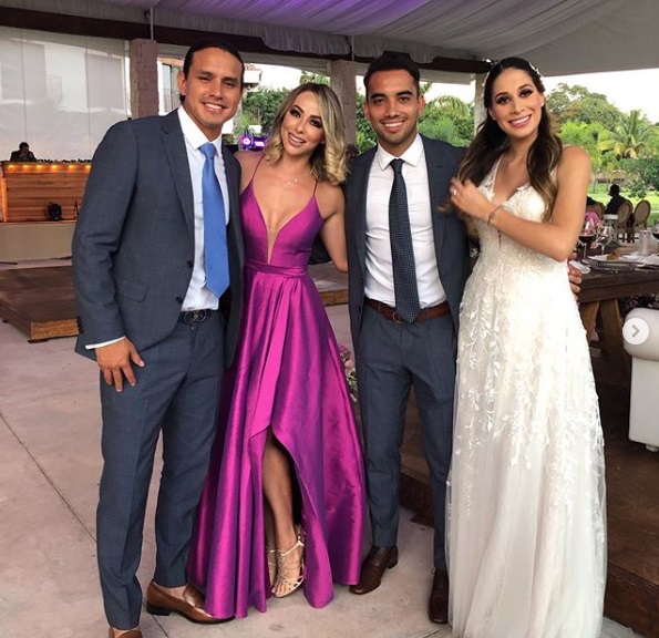 Adrián Aldrete se casa con Vanessa García (Instagram @gabysanchez_oficial)