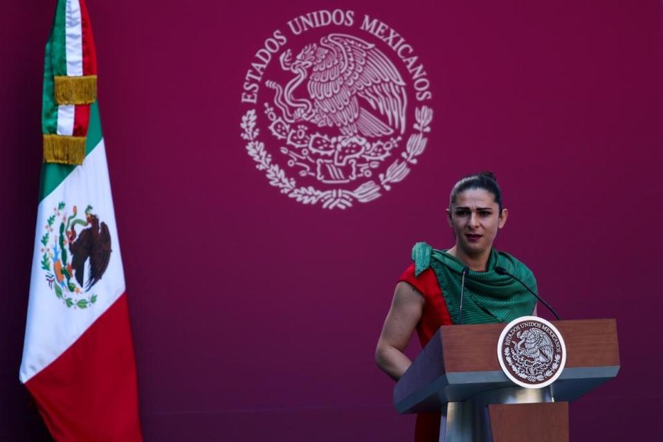 Ana Gabriela Guevara, titular de la Comisión Nacional de Cultura Física y Deporte (Cuartoscuro)