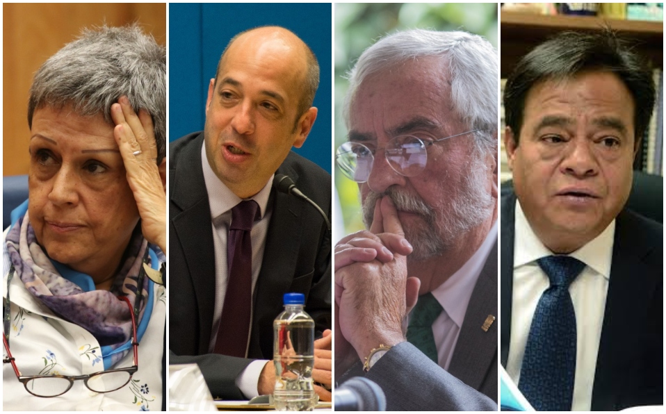 Hay cuatro candidatos para la Rectoría de la UNAM.