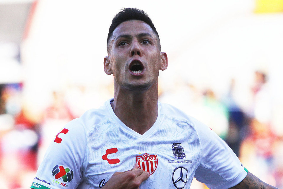Mauro Quiroga, delantero del Necaxa (Imago7)