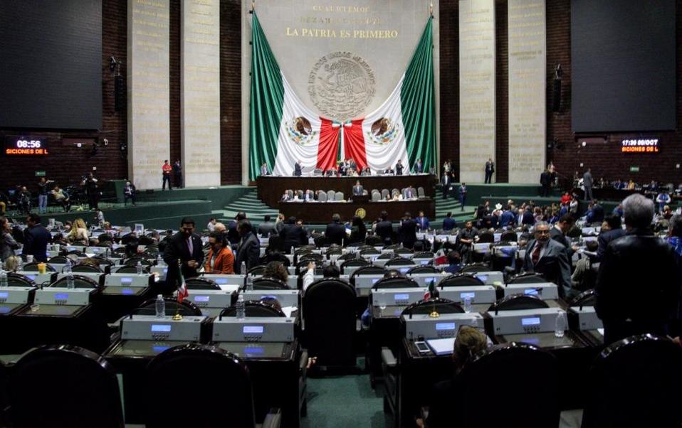 El pleno de la Cámara de Diputados durante la discusión de la Ley de Austeridad (Cuartoscuro)