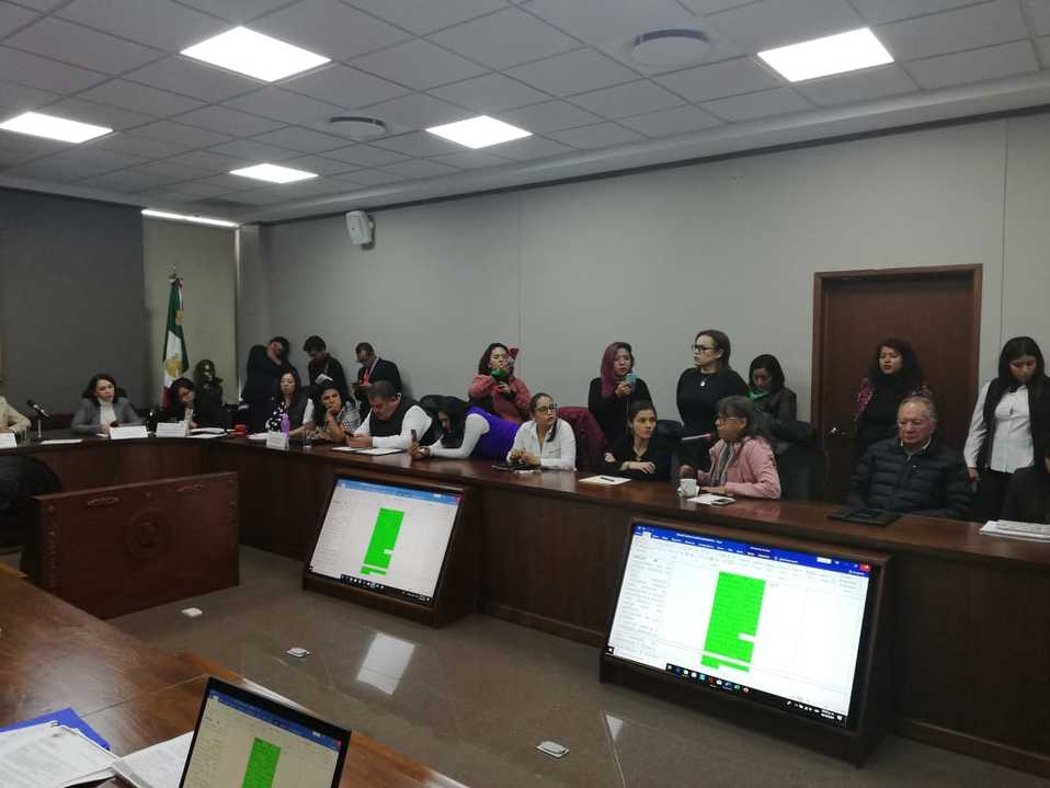 primera sesión de la Comisión de Legislación y Puntos Constitucionales. (Alejandro Reyes)