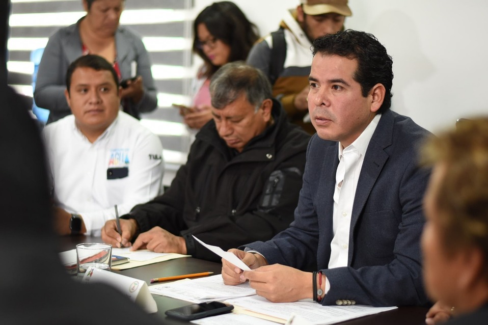 Gadoth Tapia Benítez, presidente municipal de Tula. (Cortesía)