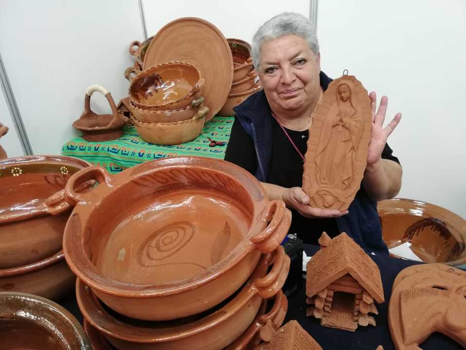 María Gertrudis Melgarejo, artesana. (Elizabeth Hernández)