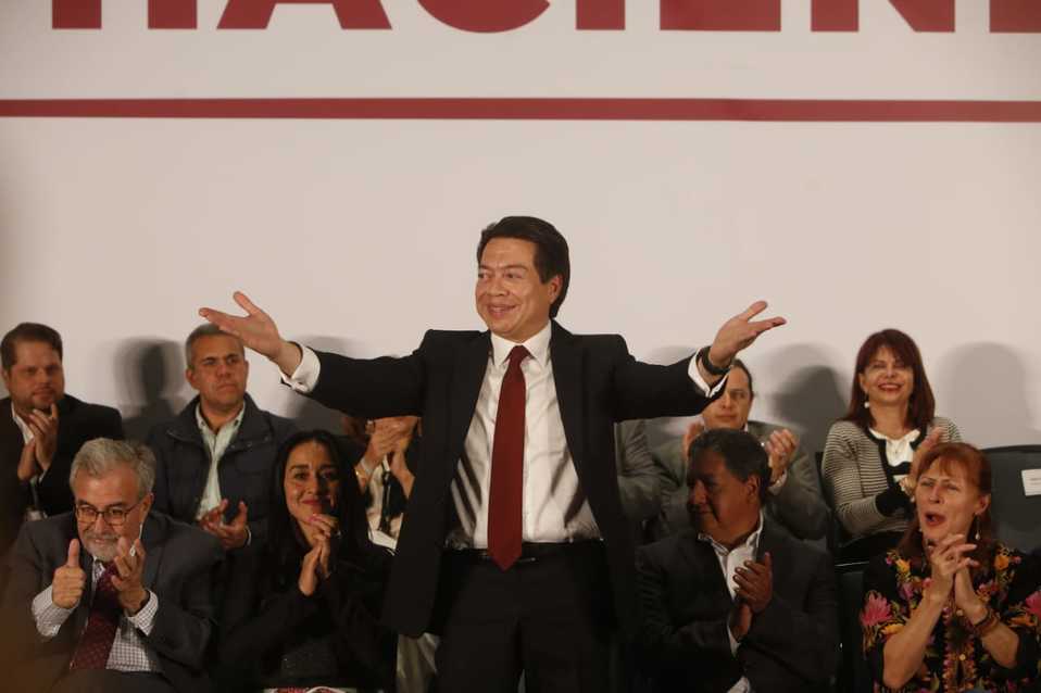 Mario Delgado, coordinador de Morena en la Cámara de Diputados (Ariana Pérez)