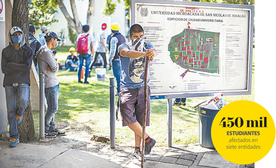 El viernes, afuera de San Lázaro, exigirán recursos para el pago de nóminas. (Cuartoscuro)