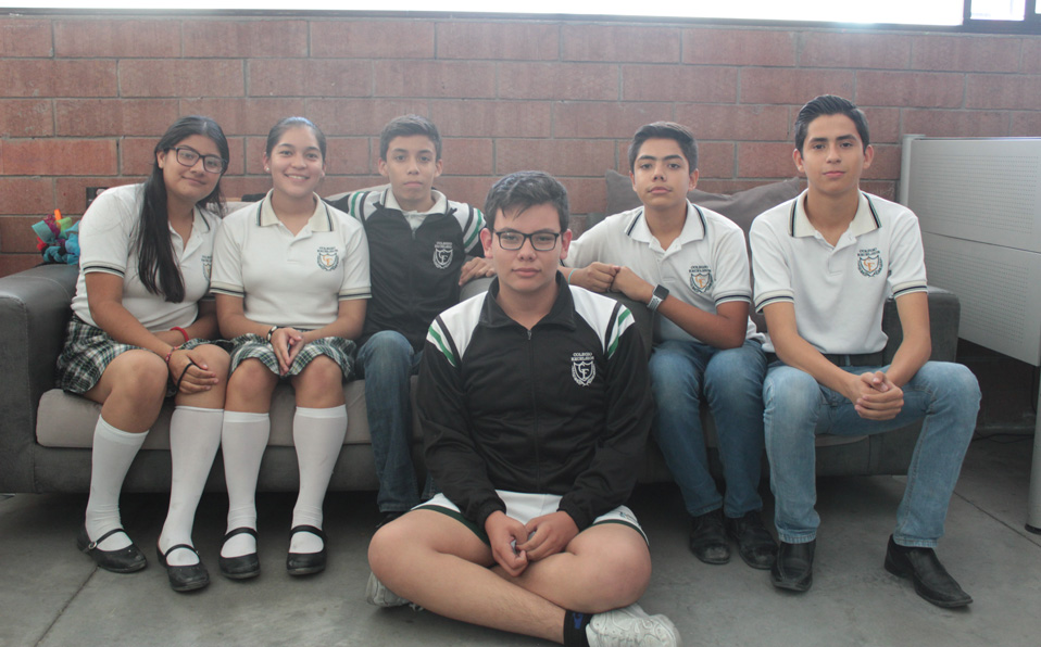 Alumnos del Colegio Excélsior de Torreón realizarán campaña "EcoTerra" y la llevarán a cabo el sábado 12 de octubre. (Liliana Yañez)