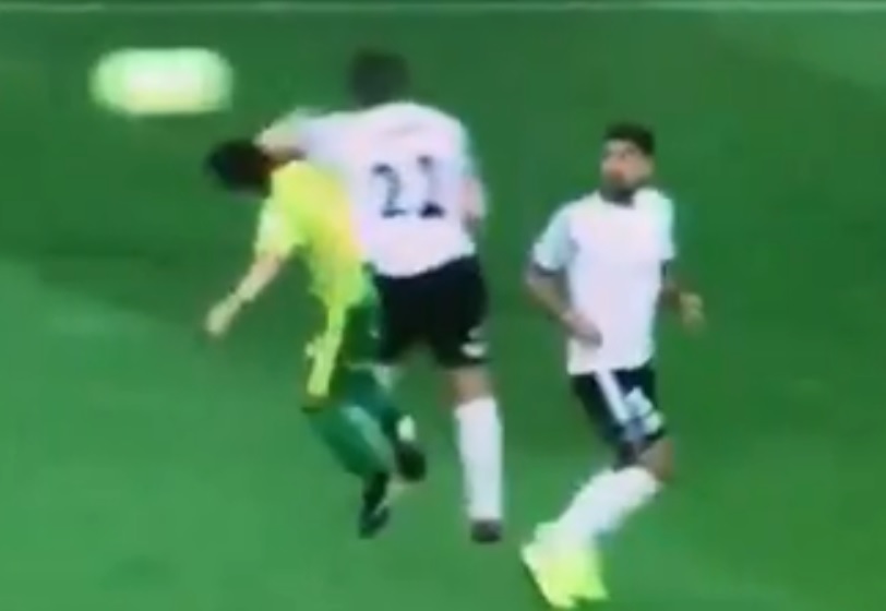 Kristian Álvarez le rompe el pómulo a jugador en España (Especial)