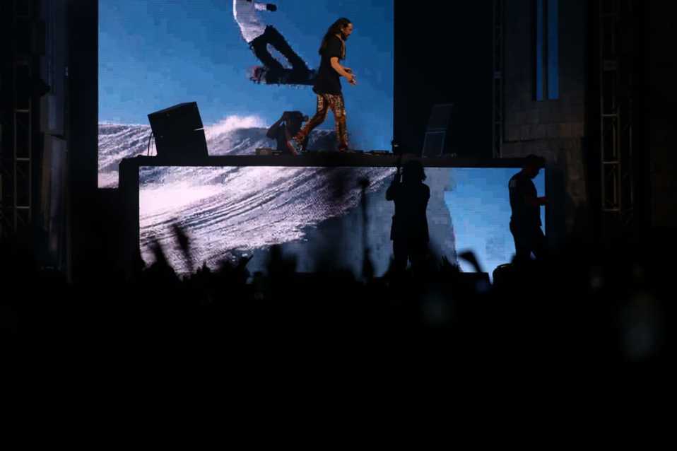 Concierto de Steve Aoki en Hidalgo, México. (Jorge Sánchez)