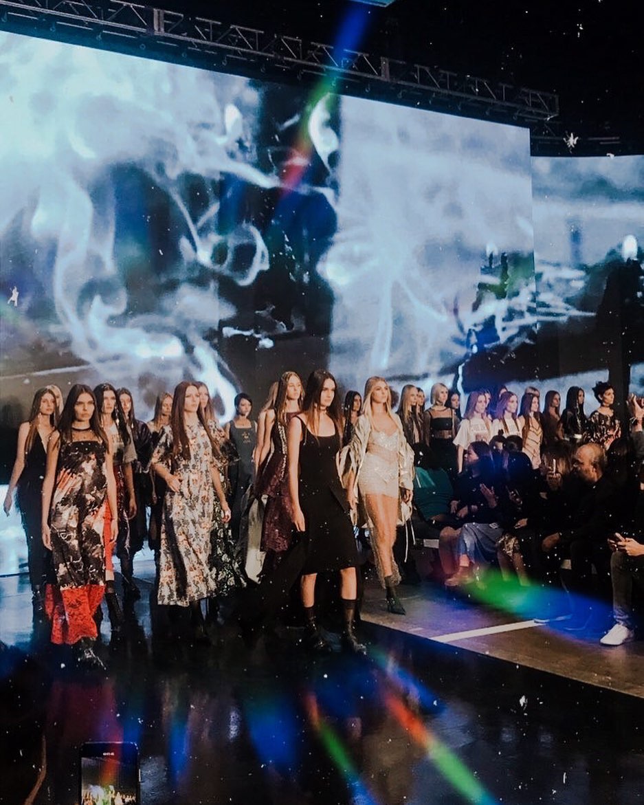 La colección de Alexia Ulibarri en la MBFWMx (Instagram).
