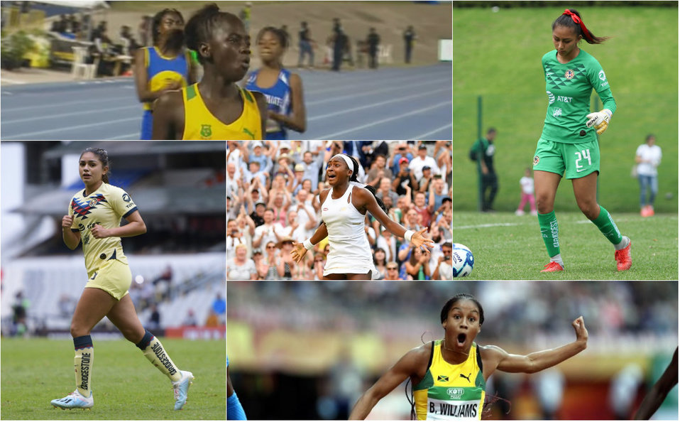Las 'niñas de oro' que han cautivado en el mundo del deporte (imago7 / Reuters)
