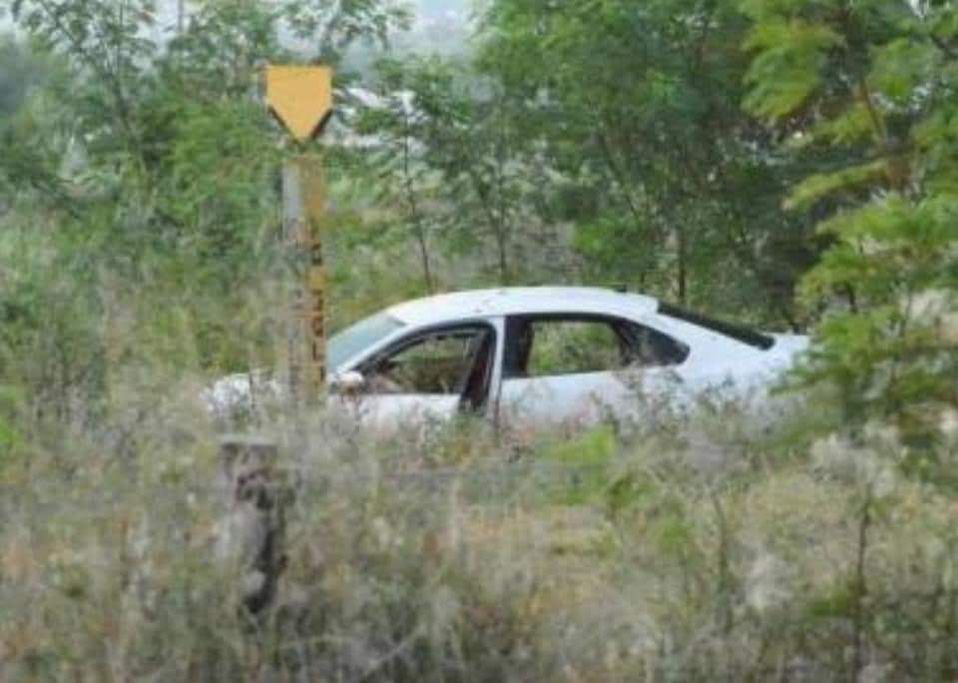 Vehículo involucrado en la balacera. (Especial)