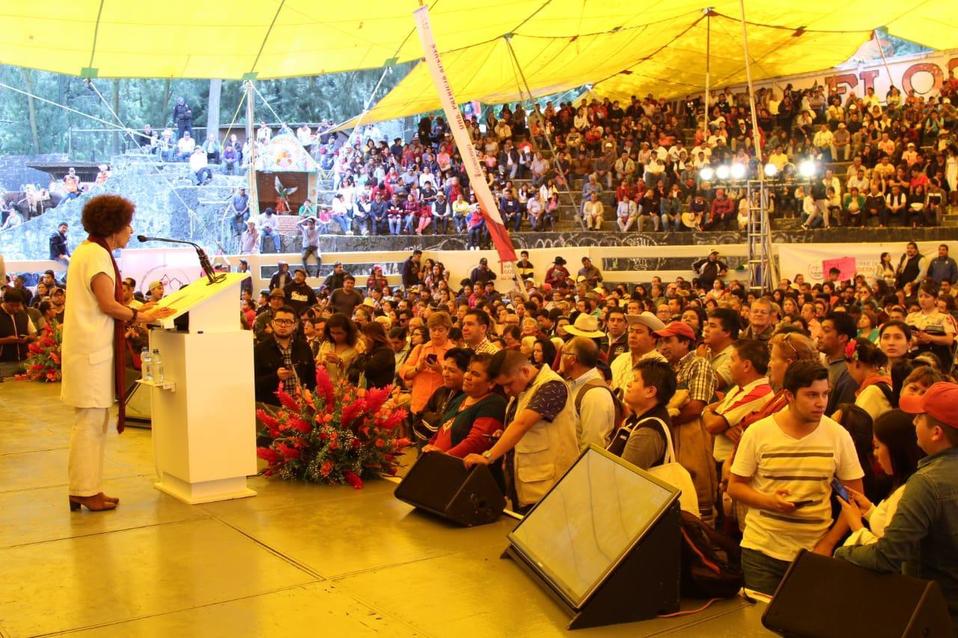 La alcaldesa destacó principios de transparencia, honestidad, sustentabilidad e inclusión. (Especial)