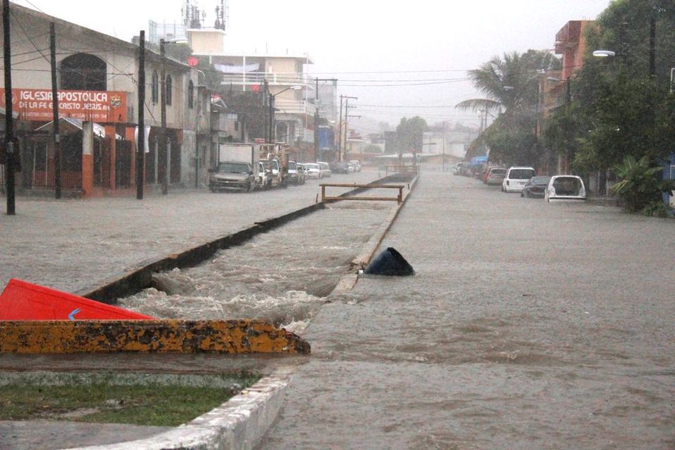 Inundaciones en sur de Tamaulipas. (José Luis Tapia)