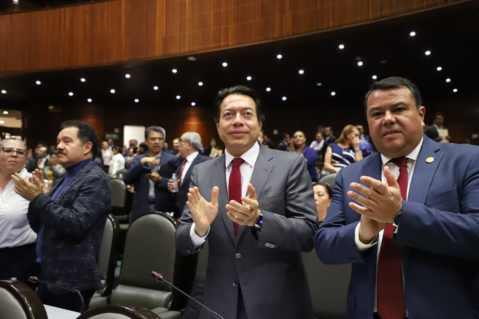 Mario Delgado, coordinador de la bancada de Morena en la Cámara de Diputados. (Cuartoscuro | Archivo)
