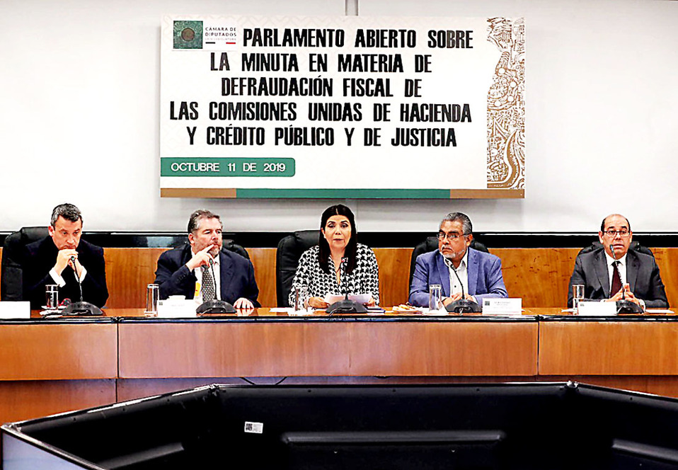 Parlamento abierto sobre el paquete económico 2020 en la Cámara de Diputados. (Especial)
