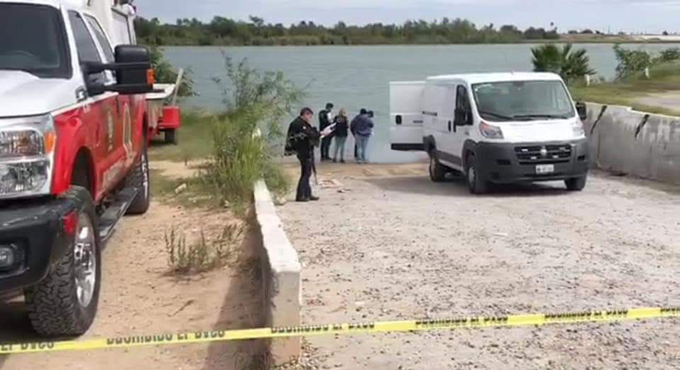 Rescatan el cuerpo del río Bravo.