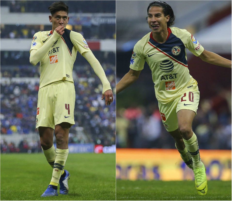 Edson Álvarez y Diego Lainez (Imago7)