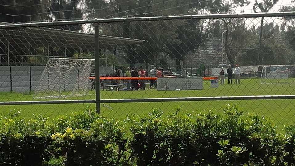 El jugador fue atacado en una cancha aledaña a la puerta 8./ Anwuar Nájera
