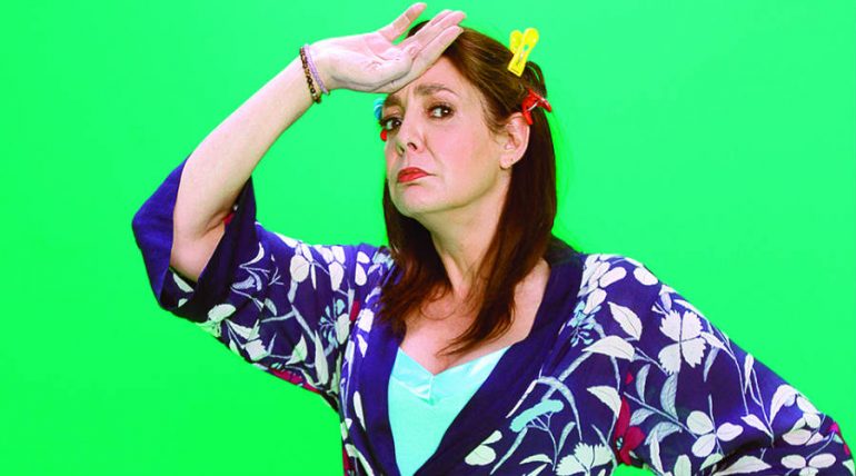 El personaje de la tía Licha fue interpretado por María Fernanda García (Especial).