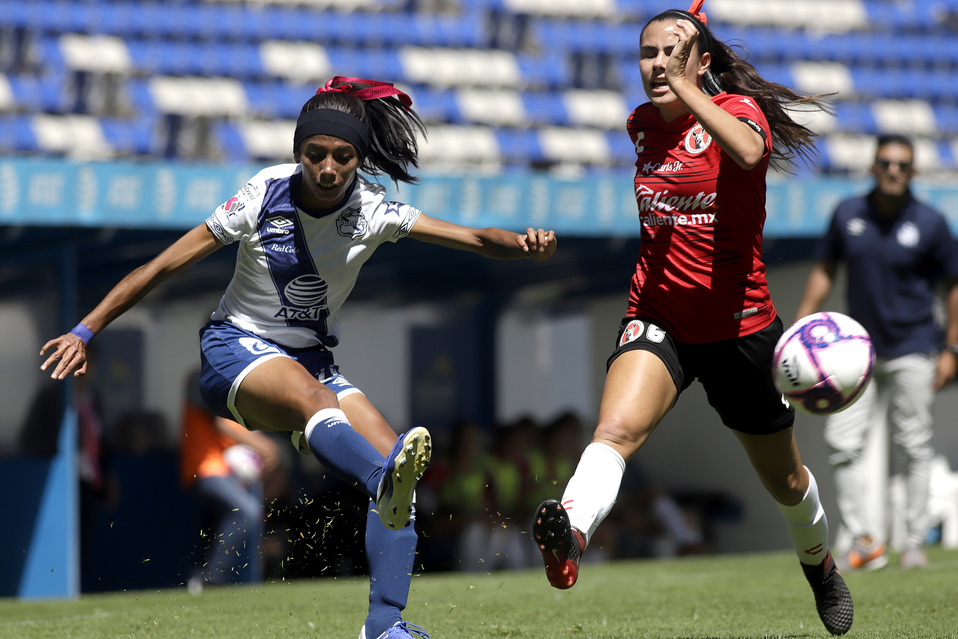 El Puebla Femenil y las Xolas de Tijuana igualaron a uno en el festejo de la Jornada 14 dentro de la Liga MX  (Enfoque)