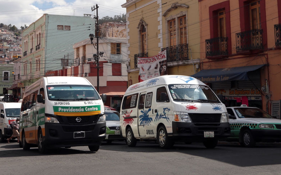 Transporte público en Pachuca. (Cortesía)