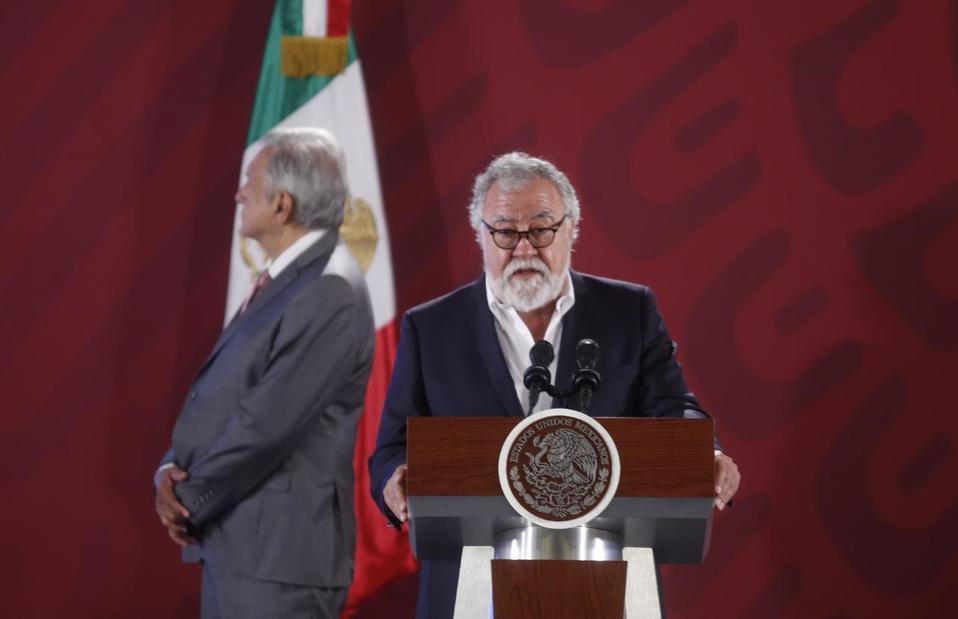 Alejandro Encinas, subsecretario de Derechos humanos. (Araceli López)