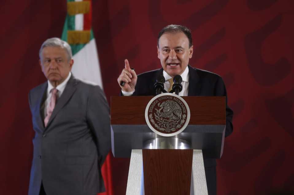 Alfonso Durazo, secretario de Seguridad y Protección Ciudadana. (Araceli López)