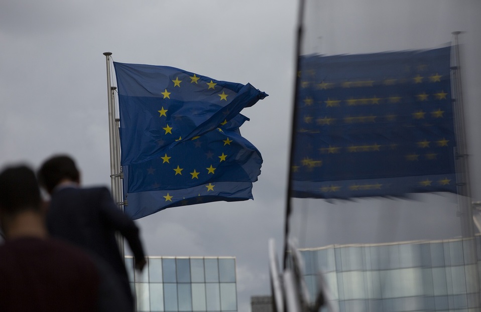 Bandera de la Unión Europea. (Foto: AP)