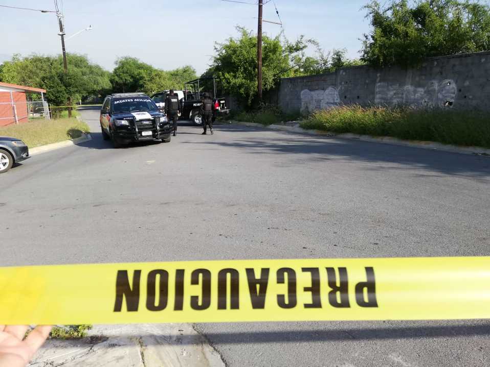 El cuerpo fue encontrado con el rostro intacto. Foto: Agustín Martínez.
