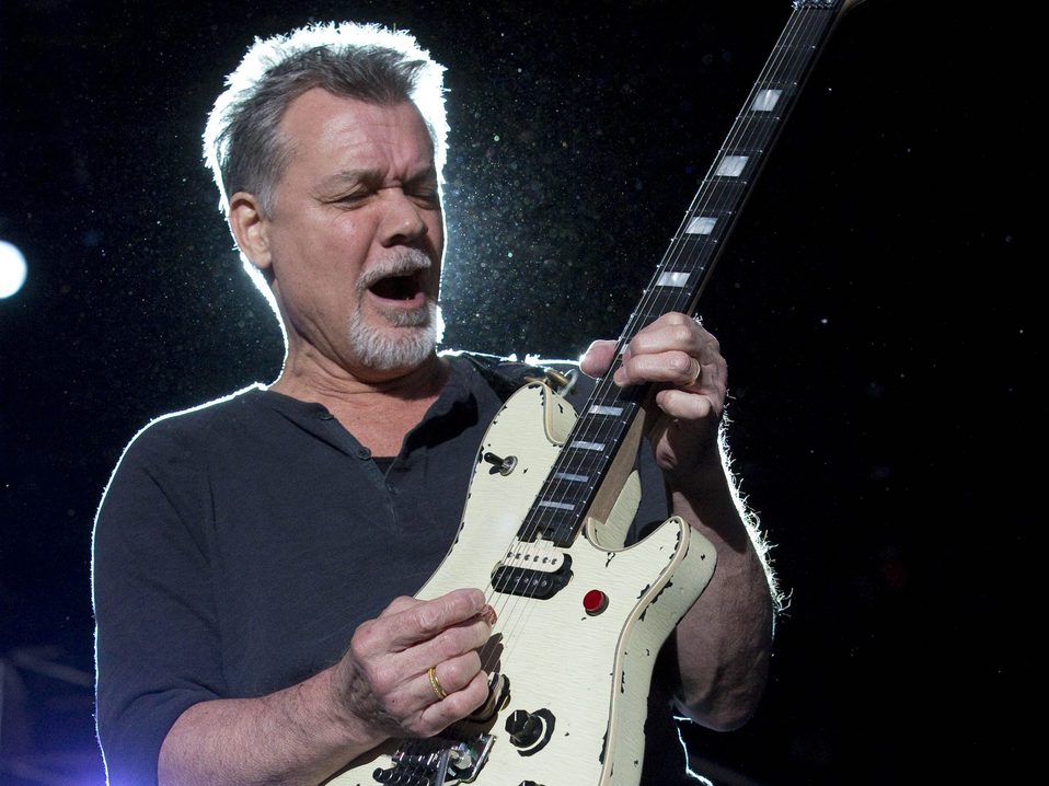 Eddie Van Halen, ex guitarrista de la banda Van Halen (Especial).
