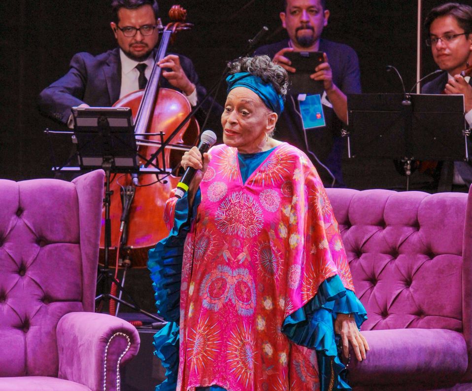 Omara Portuondo en el Cervantino (Rafael Montero)