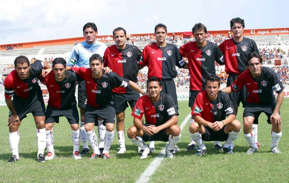 Alineación del Atlas en el Apertura 2003 (Mexsport)