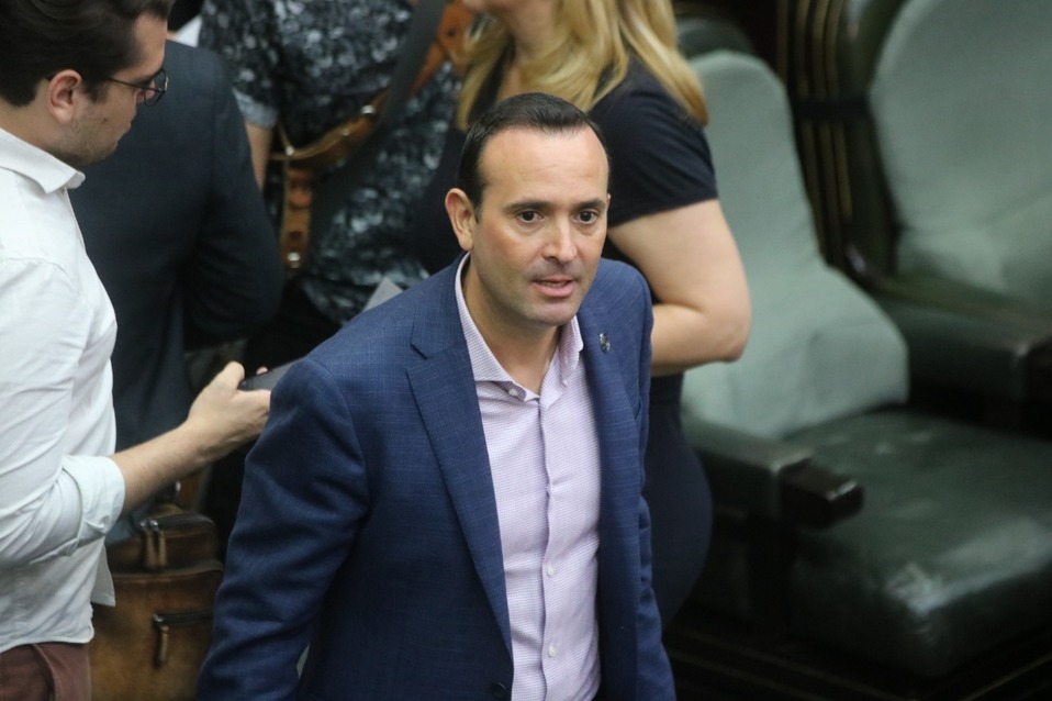 Diputado del PAN Carlos de la Fuente (Foto: Leonel Rocha)