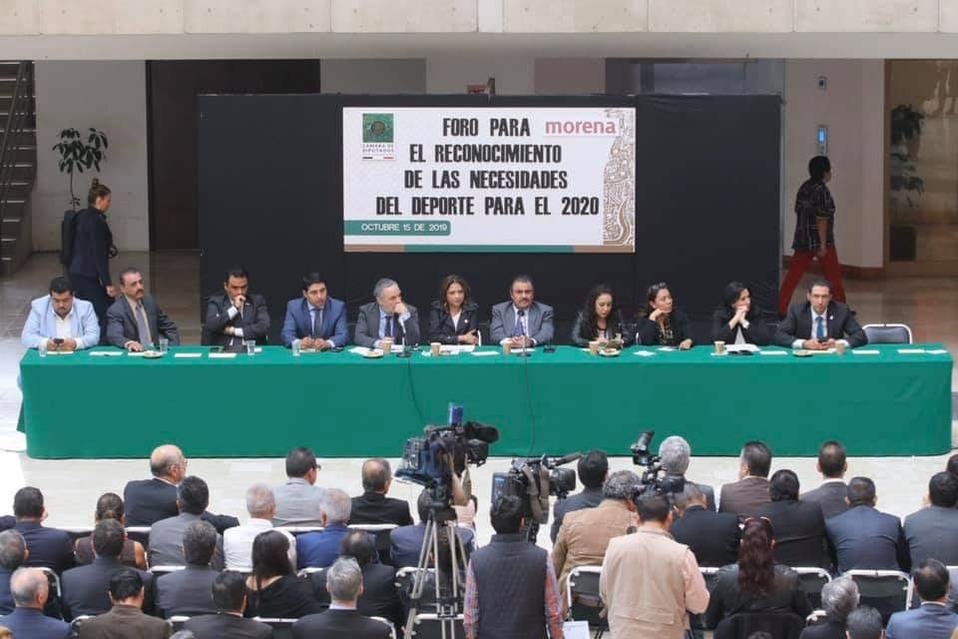 Erik Morales buscará una extensión de 500 millones de pesos al presupuesto al deporte nacional (Twitter @ErikMoralesE)