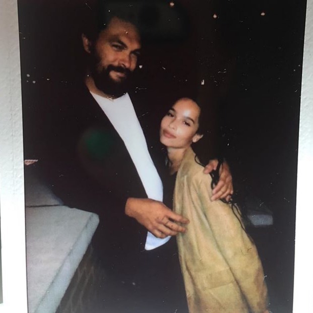Jason Momoa felicita a Zoë Kravitz por su papel de Catwoman (Instagram).